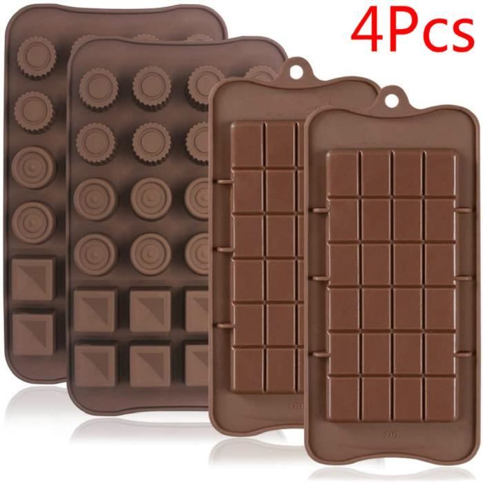 Moule Silicone Tablette Chocolat Cdiscount