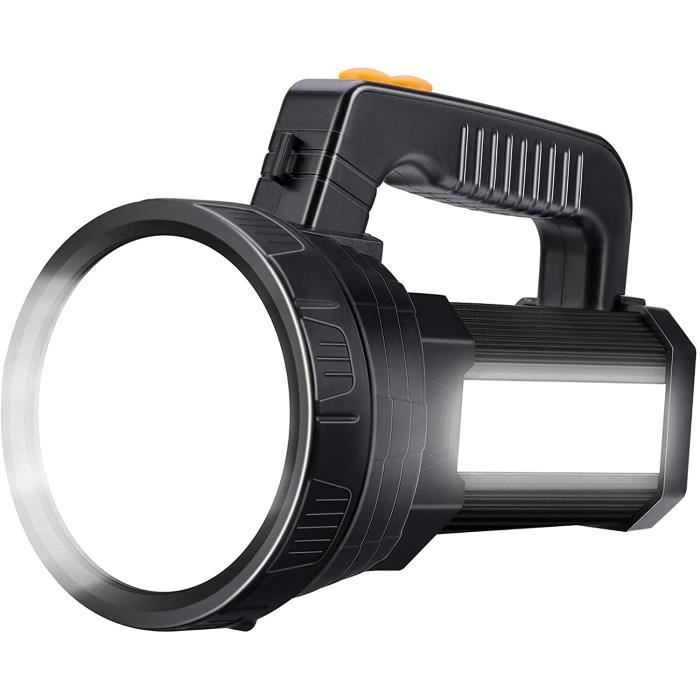 ZEUSFIRE Lampe Torche LED Rechargeable 500000 Lumens, Étanche