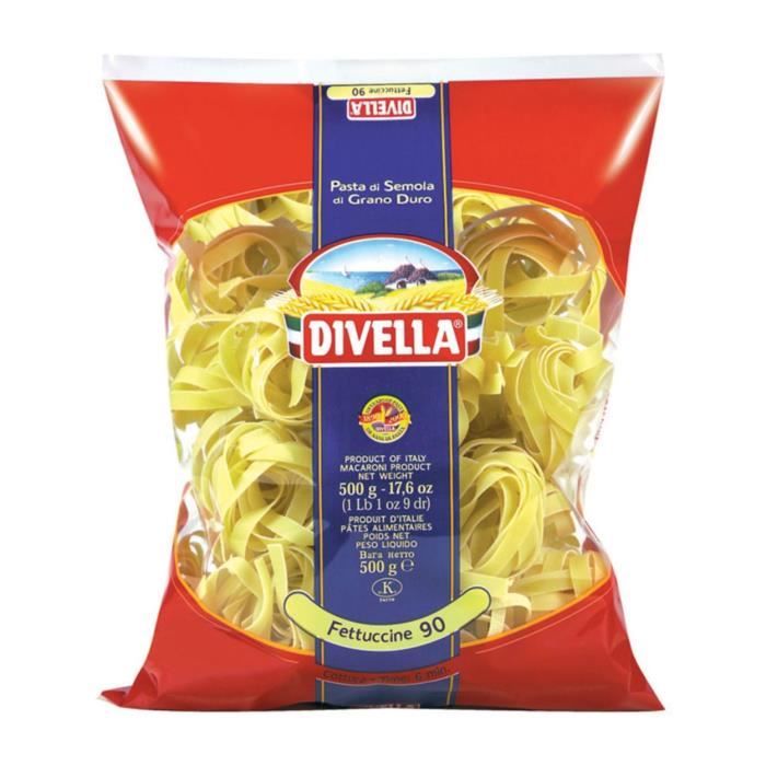 DIVELLA nidi n.90 fettuccine 500 grams italian pasta Made in Italy