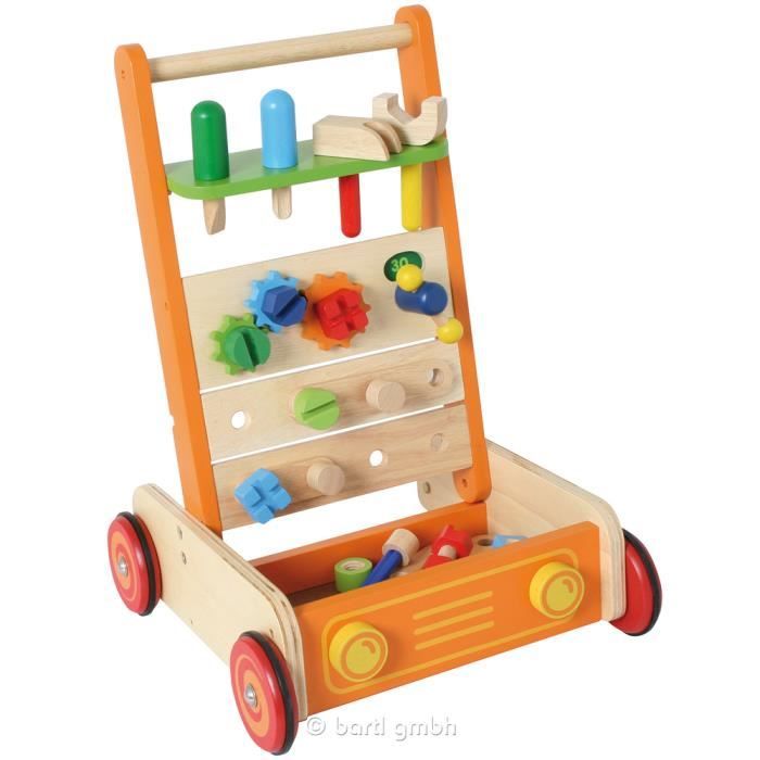 chariot pousseur