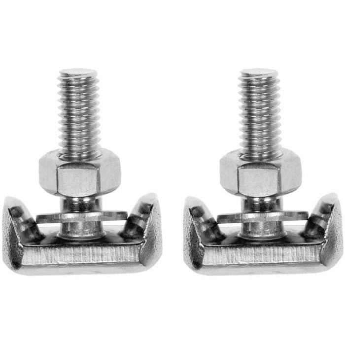 2x Connecteurs De Bornes De Cable De Batterie Remplacement De Boulon En T 19116852 Argent Durable Achat Vente Boulon Ecrou 2x Connecteurs De Bornes De Cdiscount