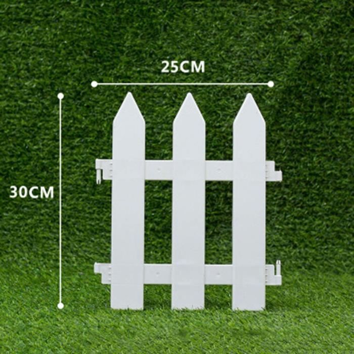 Garde-corps de clôture miniature pour maison de poupée x2 Jardin victorien ou géorgien blanc à l'échelle 1:12 Garde-corps de clôture miniature pour maison de poupée x2 Jardin victorien ou géorgien blanc à l'échelle 1:12