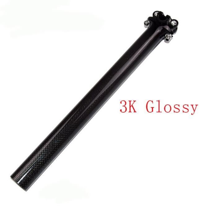 Tige De Selle De Vélo Réglable UXCELL - 27,2 X 400 Mm - Noire - Pour VTT Et Vélo De Route