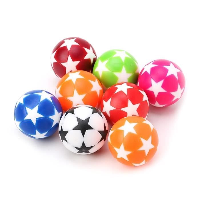 Balles de Baby-Foot - TUNIRO - 31mm - Plastique dur ABS - Lot de 5