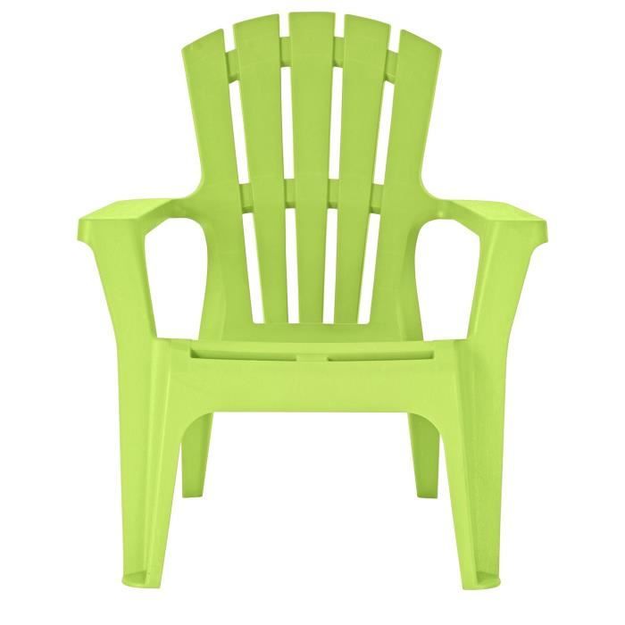 chaise relax maryland vert 73x80x88 cm