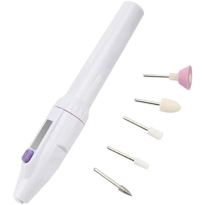 Coupe-Ongles Électrique Rechargeable USB-C - 3 Vitesses, Éclairage LED | Pour Seniors, Voyage & Soins à Domicile - 7