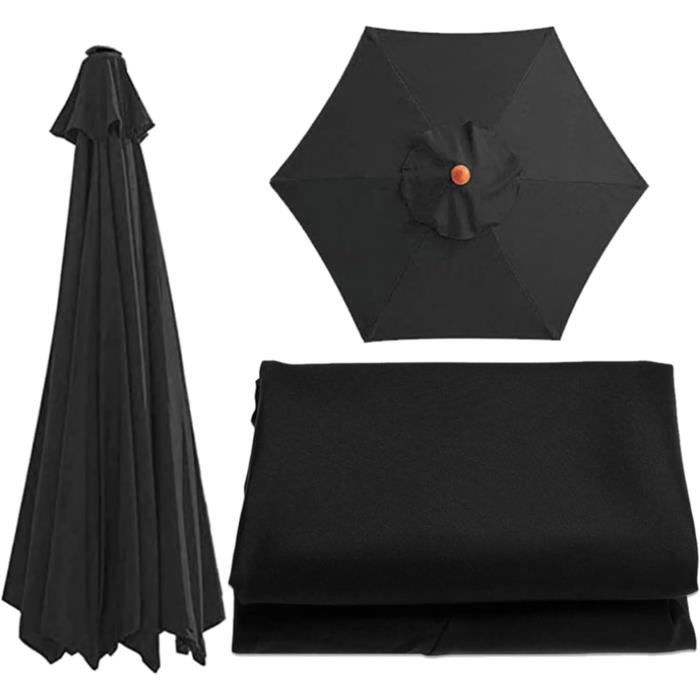 Auvent De Parasol De Rechange Pour Parasol De 2 M, 2.7 M, 3 M, Toile De