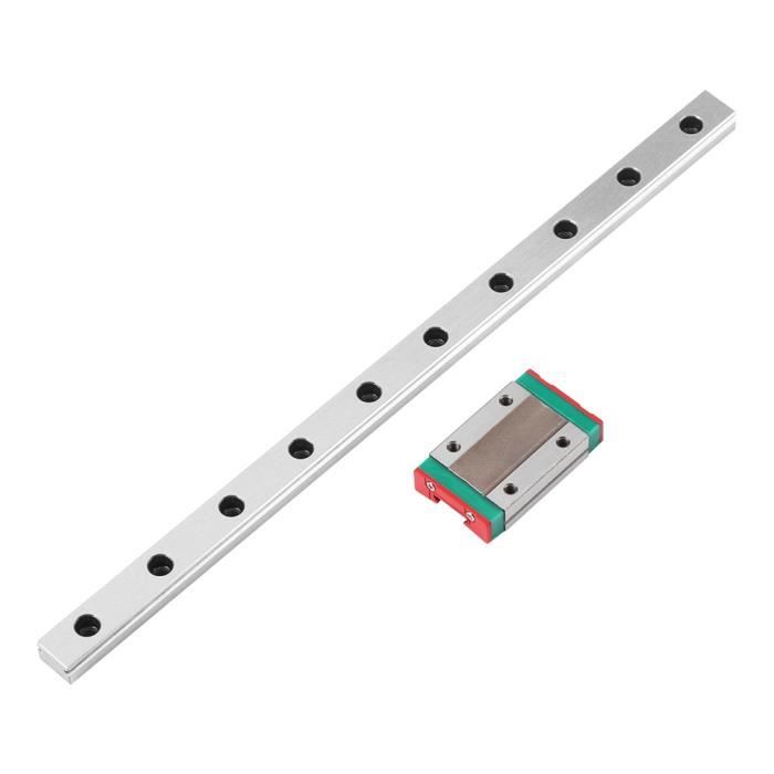 Kit Guidage Linéaire Rail Coulissant – Blocs à Roulettes SGB10 à SGB35 – 3/4/5 Roues – Pour CNC, Impression 3D