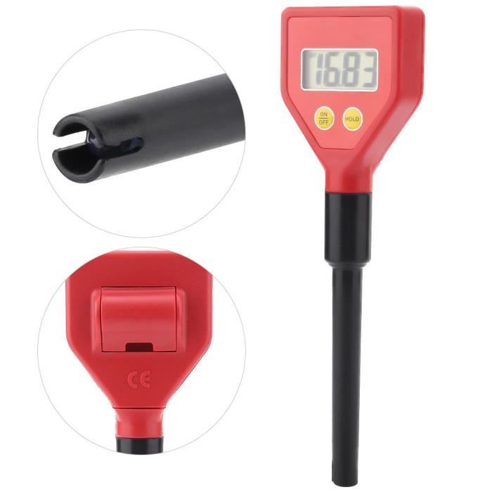 Dioche testeur numérique PH PH-037 testeur de pH d'eau portable de Dioche testeur numérique PH PH-037 testeur de pH d'eau portable de