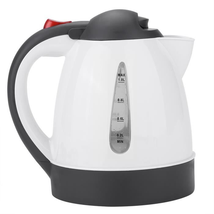 Bouilloire électrique 24V Pour Voiture - 1000ml - Parfaite Pour Le Thé, Café Ou Biberon En Voyage