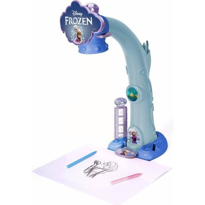 La Reine Des Neiges Projecteur 2d Loisirs Creatifs Achat Vente Jeu De Coloriage Dessin Pochoir Cdiscount