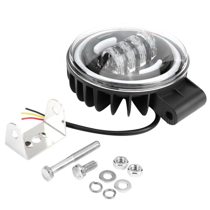Kit 2 Feux Antibrouillard LED 42W - Projecteurs 4 Pouces Pour 4x4, Camion, SUV, Bateau - Étanche IP67 Et Puissant - 6