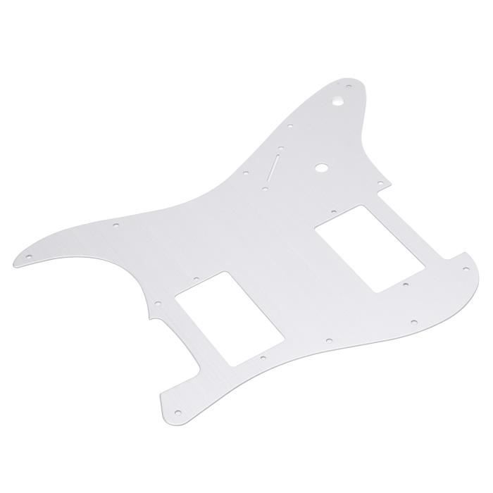 Pickguard (plaque De Protection) Pour Guitare Acoustique Folk - Autocollant PVC Décoratif Bois, 16,5x10,4 Cm, Remplacement