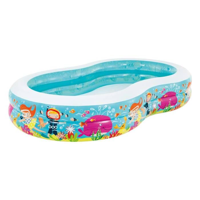 Piscine paradis lagoon 262X160 Intex - vue 2