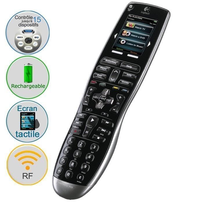 LOGITECH HARMONY 900 Achat / Vente tv LOGITECH HARMONY