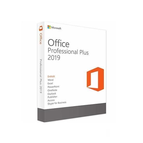 Microsoft Office 2019 Professionnel Plus USB Clé 32go Logiciel avec Licence