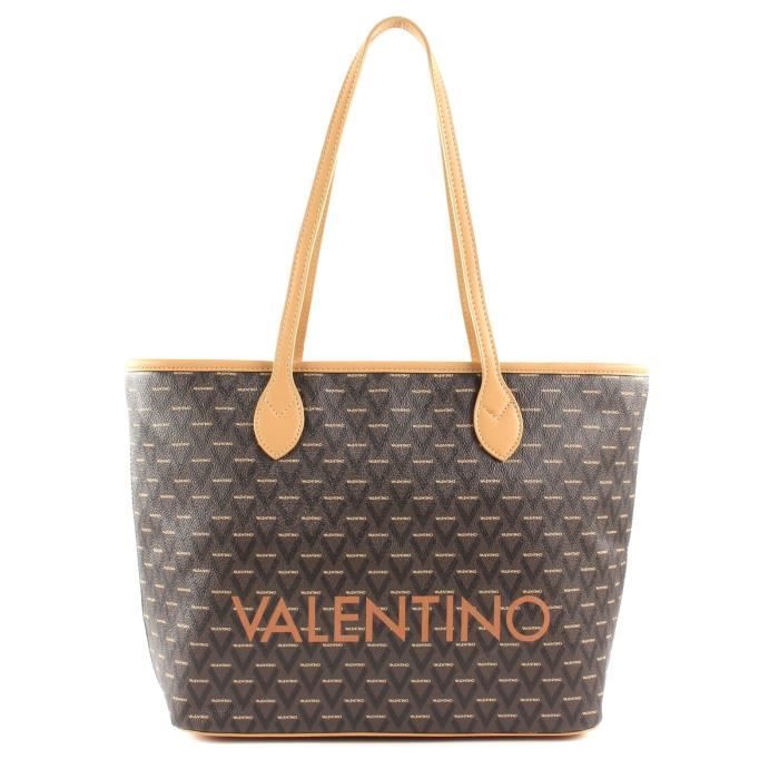 VALENTINO BAGS Liuto Tote Cuoio Multicolor 73806 Cdiscount Bagagerie Maroquinerie