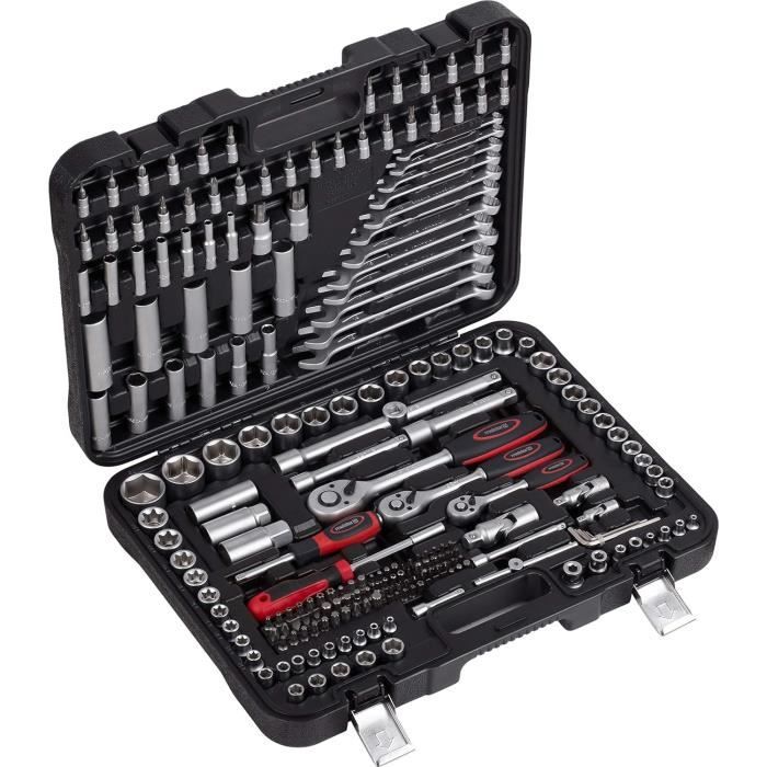 Coffret à douilles MEISTER - 216 pièces - Garantie 2 ans