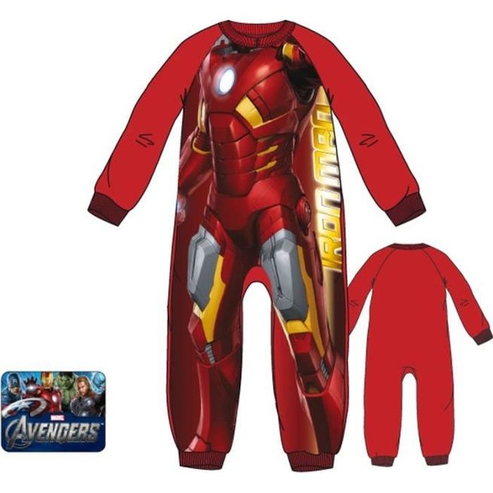 Combinaison pyjama marvel clearance