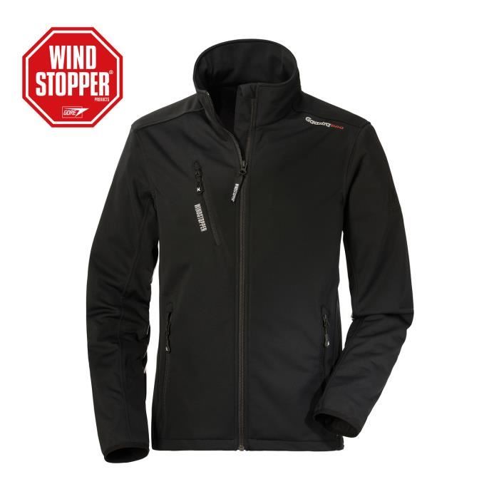 Gaastra Softshell veste Boston mn Noir 