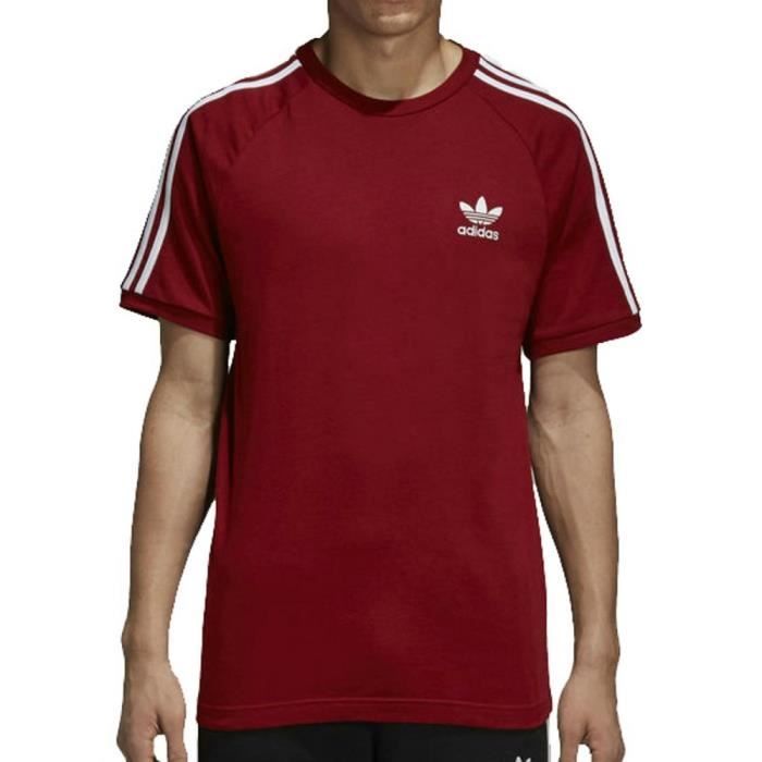 t shirt adidas homme rouge