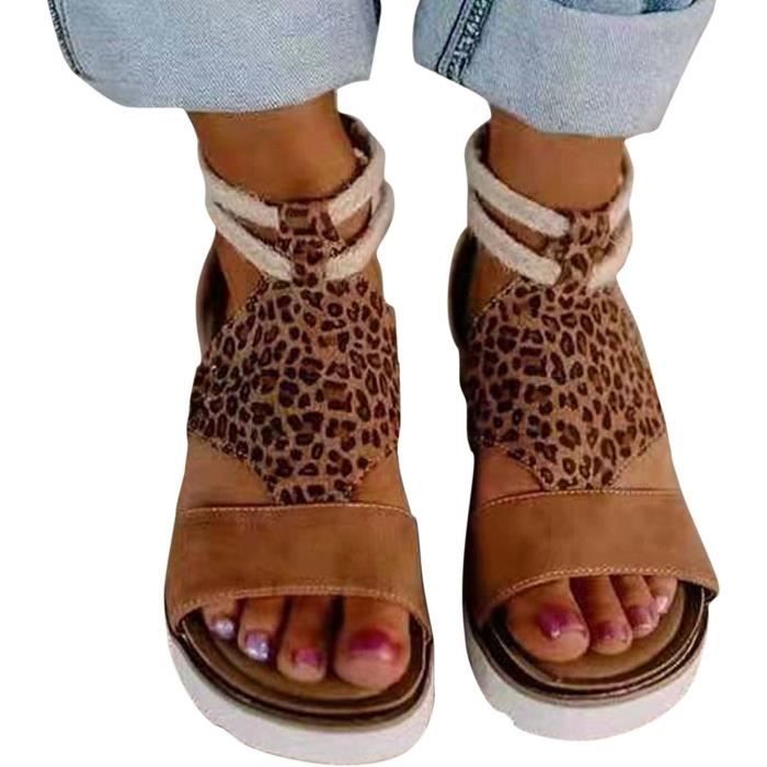 sandale nu pied femme