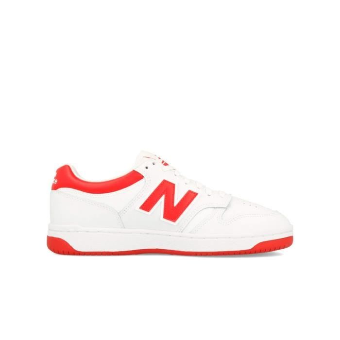 New Balance Baskets pour homme - NEW BALANCE - Peau - Lacets - Ltr-blanco/rojo