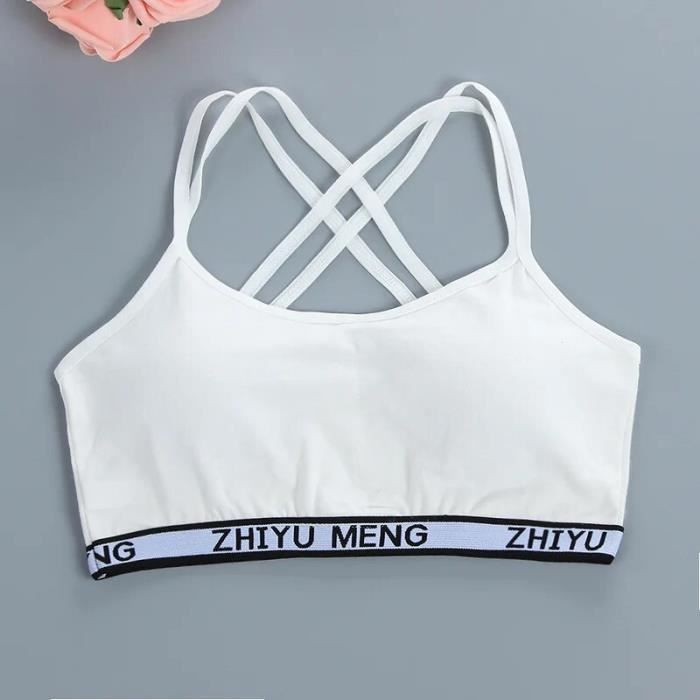 2026 Crop Top Soutien-gorge Fille Sans Couture Sport