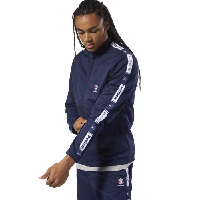 veste reebok classic homme gris