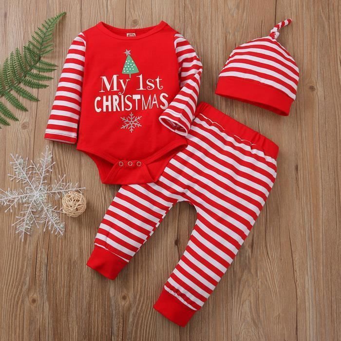 Tenue Bébé Fille Manches Longues Côtelé - Body Pantalon Bandeau Dessin Animé - Ensemble Chaud Et Mignon