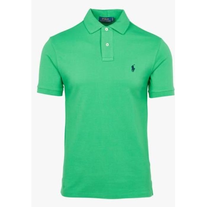 Polo ralph lauren vert homme on sale