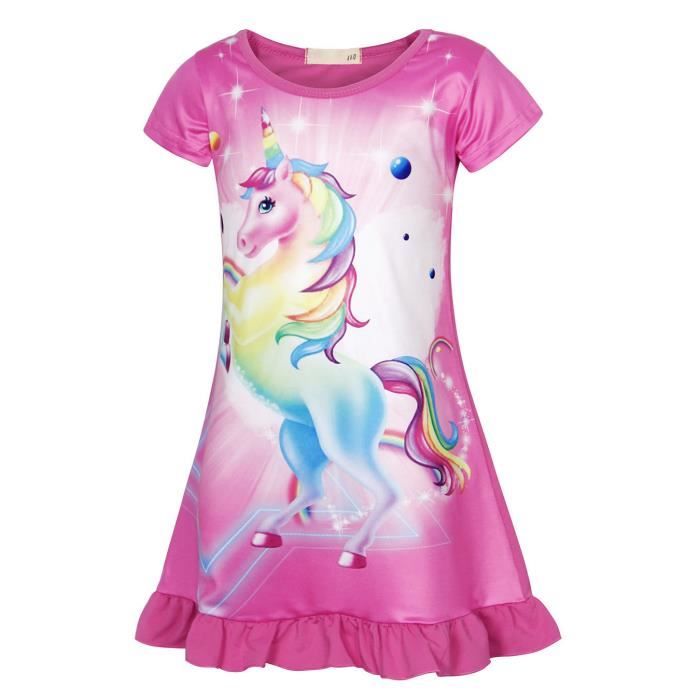 Chemise de nuit fille licorne shop