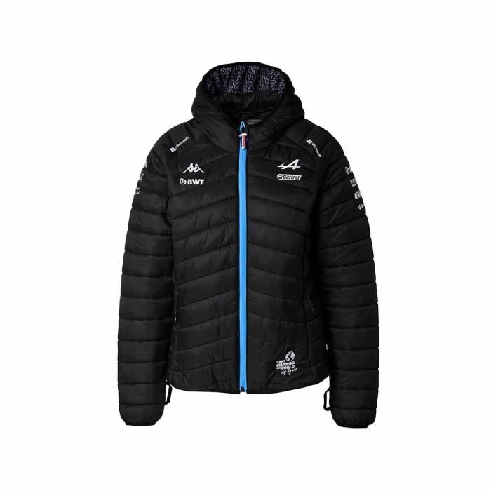 Doudoune Aboucou BWT Alpine F1 Team 2024 Pour Homme - Noir Noir
