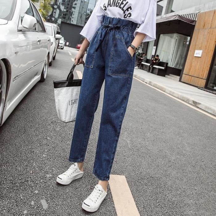 Jeans capri femme best sale