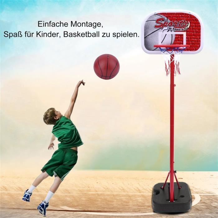 ProSport Panier De Basket Extérieur Sur Pied - Hauteur Réglable 1,5m à 3,05m Pour Enfant Et Adulte