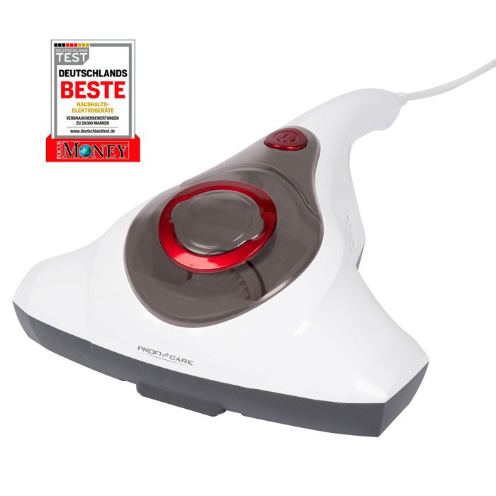Aspirateur Anti-acariens Pour Matelas Avec Lumière UV, élimine 99,9 % D' Allergènes, Brosse Turbo électrique, Double Conception De Collecteur De Poussière, Capteur D'acariens Et Affichage LED