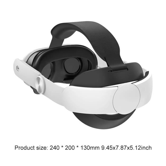 Sangle De Tête Réglable Avec Batterie 6700mAh Pour Meta Quest 3, 3S Et Quest 2 - Marque ESYWEN
