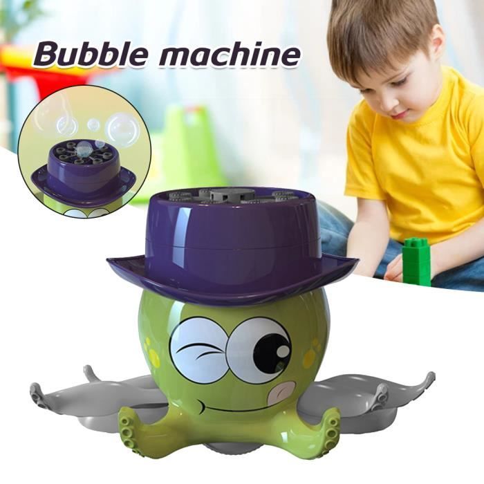 Octopus Bubble Machine Fun Rotatif Mignon Bubble Maker Cdiscount TV Son Photo