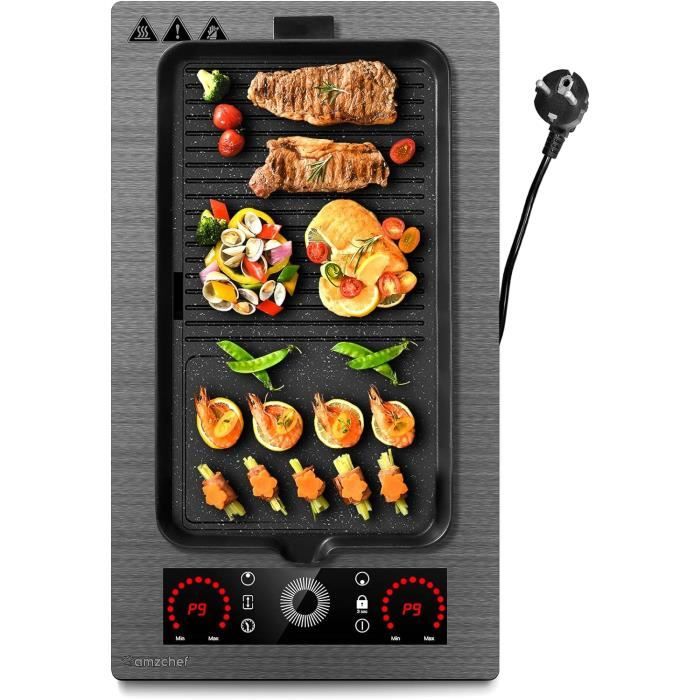 Table De Cuisson électrique KKT KOLBE – 80 Cm – 5 Zones – Vitrocéramique Noire