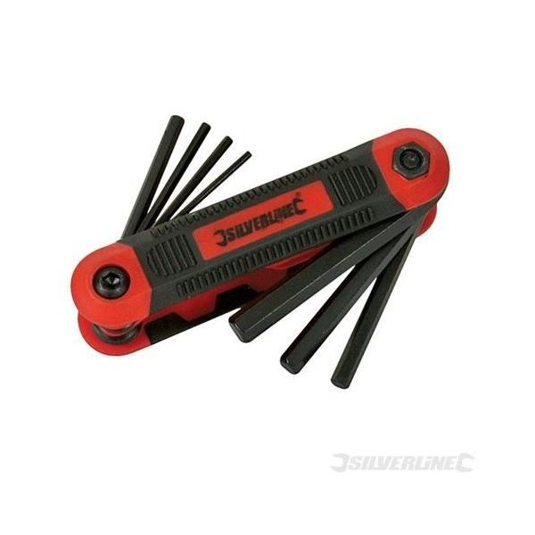 Silverline Monture 8 clés mâles 1 5 8 mm - vue 2