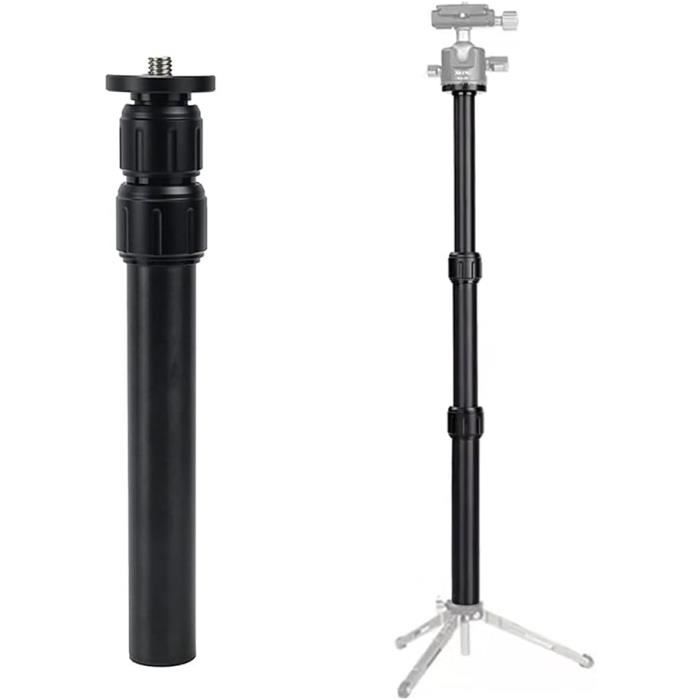 PULUZ Tige D'Extension Télescopique 19-30 Cm Pour DSLR, Trépied Et Monopode