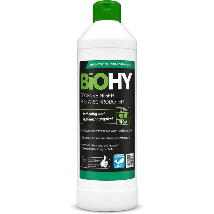 Nettoyant pour sols concentré 12 x 750 ml | Convient aux robots laveurs | Liquide de Nettoyant pour sols concentré 12 x 750 ml | Convient aux robots laveurs | Liquide de