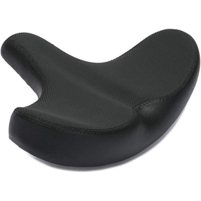 Selle De Vélo Soffati Noire, Fabriquée En Italie, D'occasion (traces D'usure)
