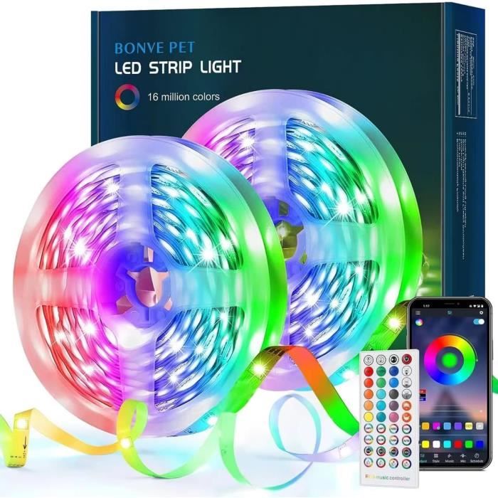 Ruban Led Bande Led Rgb Bande Lumineuse Flexible Multicolore Avec ...