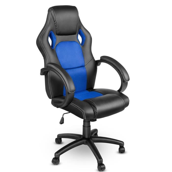 TRESKO Chaise de bureau Fauteuil de bureau RACING SPORT GAMER