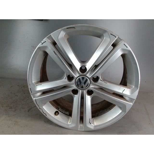 Jante Aluminium Volkswagen Tiguan SUV (5N1) - Occasion, Modèle 2013, Couleur Blanc