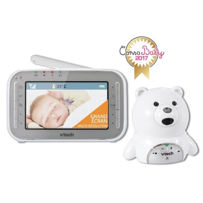 Photo de vtech-babyphone-video-xl-ourson-bm4200