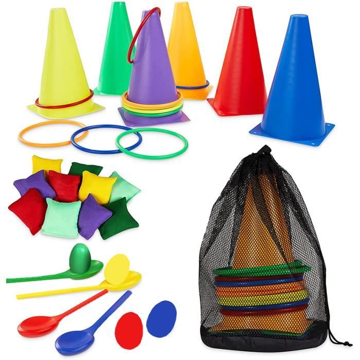 Xundd Jeux Exterieur Enfant Kit Jeux Anniversaire Fete Anniversaire Fete Maternelle Activites Cdiscount Jeux Jouets