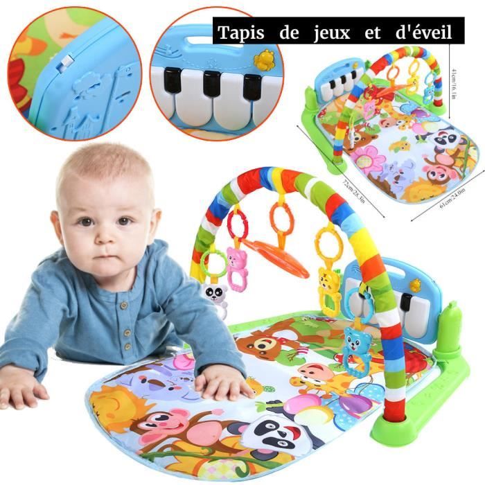 72 61 Cm Tapis D Eveil De Jeux Pour Bebe 0 18 Mois Amovibles Educatif Haute Qualite 33 Cdiscount Puericulture Eveil Bebe