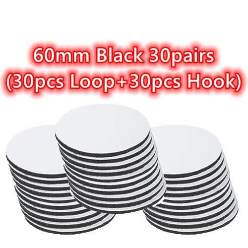 Velcro collant,60x60mm black 30pai-Dots Stickers--Autocollants À Points ...